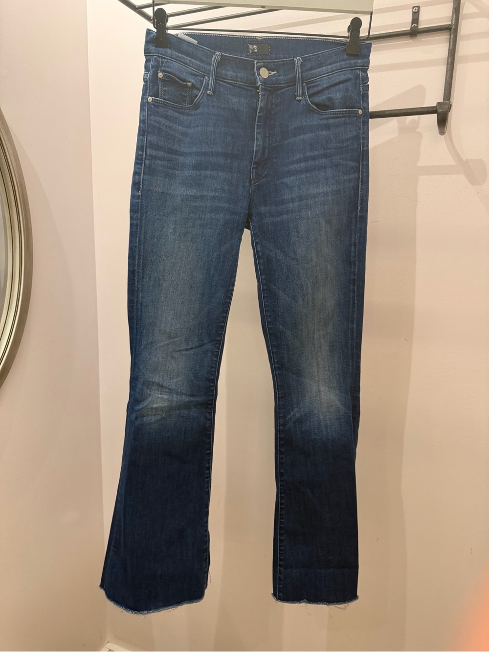 MOTHER Denim The Weekender Fray in Squeeze It Size 27